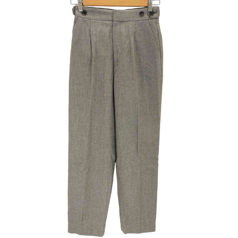 ユナイテッドアローズグリーンレーベルリラクシング UNITED ARROWS green label relaxing ホームスパン ハイチェスト パンツ ―帯電防止― レディース JPN:36
