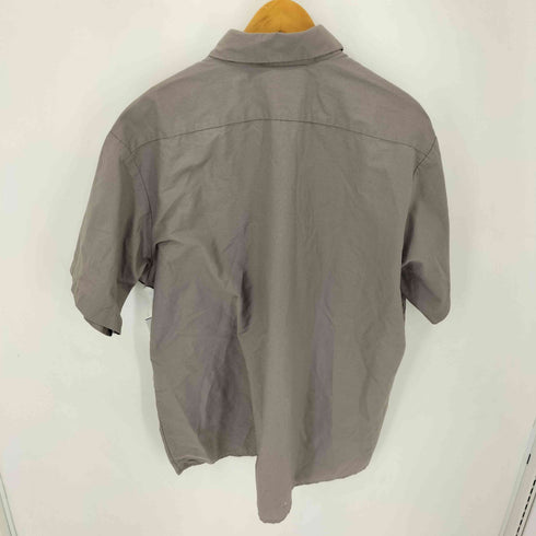 Uni Weave ポリ コットン S/S ワークシャツ メンズ XXL