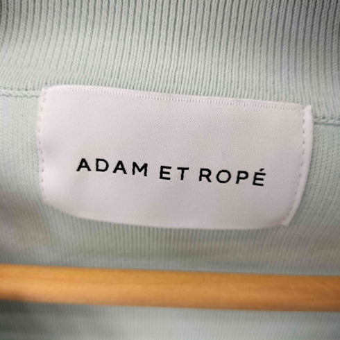 アダムエロペ Adam et Rope オーガニックコットンブルゾンニットジャケット レディース FREE