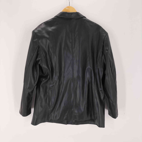 エイチアンドエム H&M エコレザーテーラードジャケット メンズ JPN:M