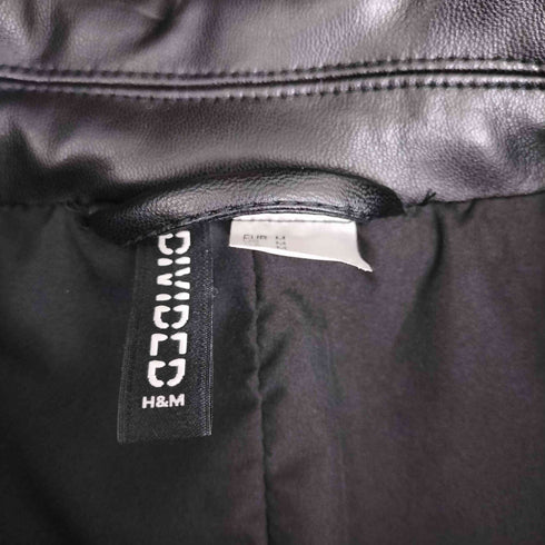 エイチアンドエム H&M エコレザーテーラードジャケット メンズ JPN:M