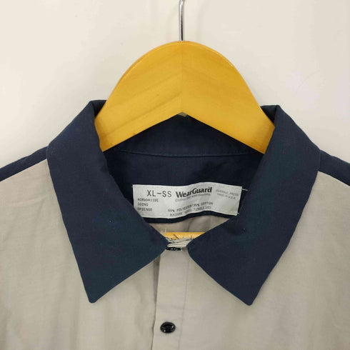 ウェアガード Wear Guard USA製 ポリ コットン S/S ワークシャツ メンズ XL-SS