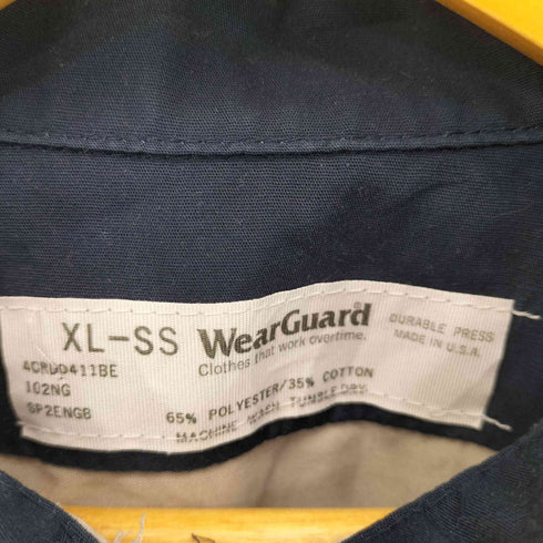 ウェアガード Wear Guard USA製 ポリ コットン S/S ワークシャツ メンズ XL-SS