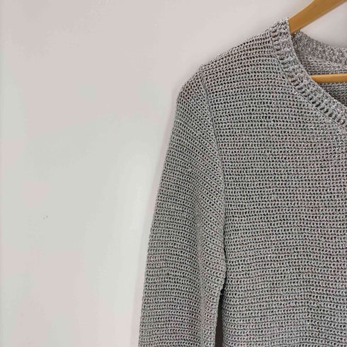 ズッカ ZUCCa ラメ加工レーヨンカーディガン レディース JPN:M