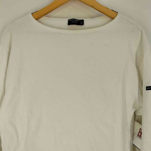 セントジェームスアトリエ SAINT JAMES LATELIER フランス製 無地 ボートネック Tシャツ バスクシャツ メンズ FR:5