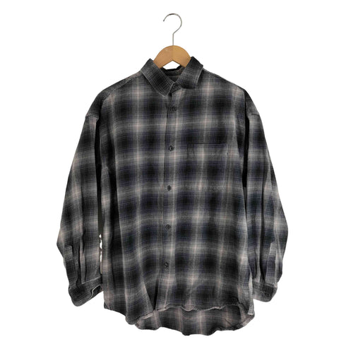 フリークスストア FREAKS STORE オーバーサイズオンブレチェックシャツ メンズ JPN:L