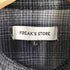 フリークスストア FREAKS STORE オーバーサイズオンブレチェックシャツ メンズ JPN:L
