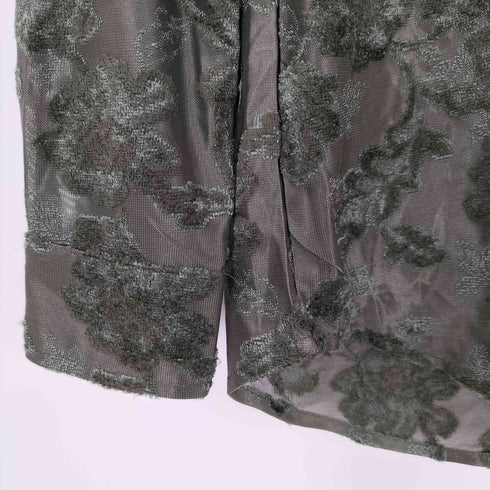 シアー花柄シャツ レディース ONE SIZE