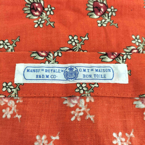 オールドマンズテーラー R&D.M.Co-/OLDMAN’S TAILOR リネン100 キャンディーフラワープリント 総柄 トートバッグ レディース ONE SIZE