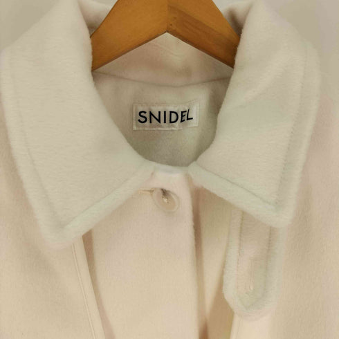 スナイデル snidel 24SS レーヨン ポリ クロップド ポンチョ ジャケット レディース FREE