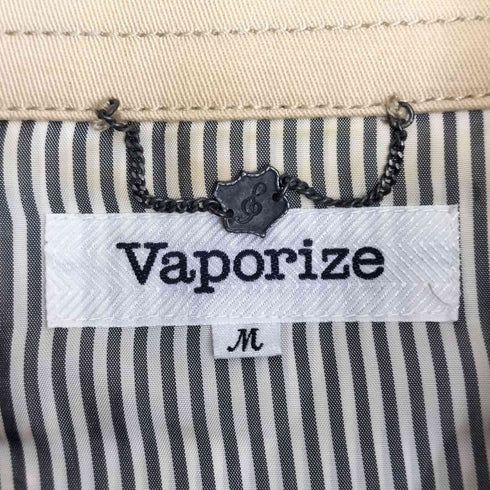 ヴェイパライズ VAPORIZE クロップド ショートトレンチ メンズ JPN:M