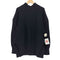 ズッカ ZUCCa ラグラン モックネック サイドスリット リブ編み ニット セーター レディース JPN:M