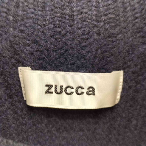 ズッカ ZUCCa ラグラン モックネック サイドスリット リブ編み ニット セーター レディース JPN:M
