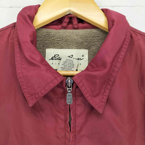 エディーバウアー Eddie Bauer 90S 白タグ 内ボアジップブルゾン メンズ L