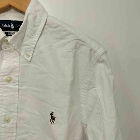 ラルフローレン RALPH LAUREN CUSTUM FIT ポニー刺繍 ボタンダウンシャツ メンズ S