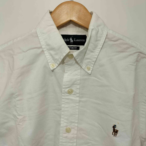 ラルフローレン RALPH LAUREN CUSTUM FIT ポニー刺繍 ボタンダウンシャツ メンズ S