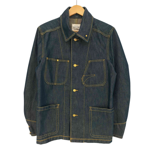 アダムエロペ Adam et Rope AER DEPUIS 1990 メタリック デニムカバーオール レディース 40