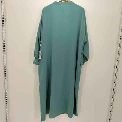 MAISON BREEZE サテン地ポリ マキシワンピース レディース F
