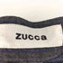 ズッカ ZUCCa サイドジップ ウール ストライプ イージー スラックス パンツ レディース JPN:L