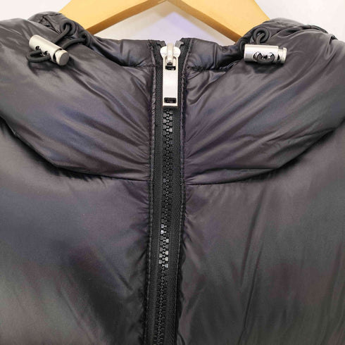 ザラ ZARA 短丈 裾ドローコード フーデッド ダウンジャケット メンズ import:S