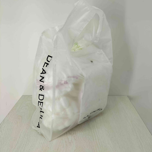 ディーンアンドデルーカ DEAN&DELUCA PVC ビニールクリアエコバッグ トートバッグ レディース