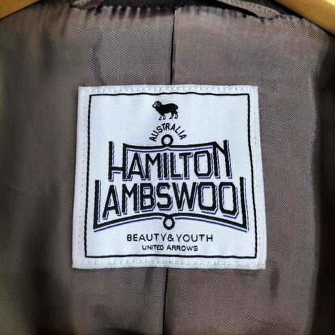 ビューティーアンドユースユナイテッドアローズ BEAUTY & YOUTH UNITED ARROWS BY HAMILTON WOOL MIX メルトンロングPコート レディース JPN:M