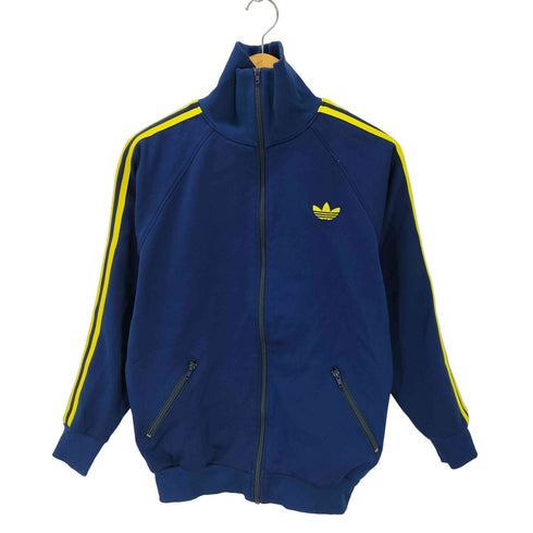 アディダス adidas デサント製 トレフォイルロゴ トラックジャケット メンズ M