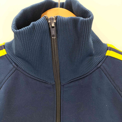 アディダス adidas デサント製 トレフォイルロゴ トラックジャケット メンズ M