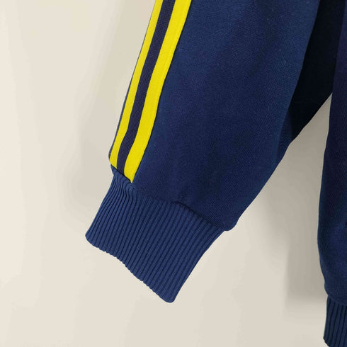 アディダス adidas デサント製 トレフォイルロゴ トラックジャケット メンズ M