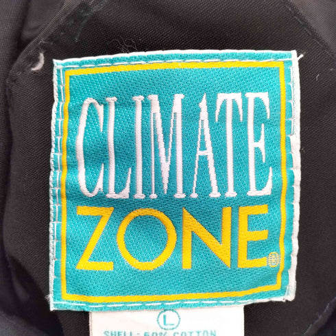 CLIMATE ZONE カラー リフレクター サイドライン スタンドカラー ブルゾン ジャケット レディース import:L