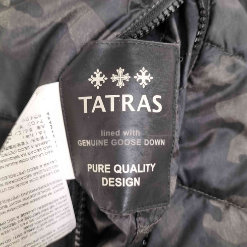 タトラス TATRAS GORZANO カモ リバーシブル ダウンジャケット メンズ 02