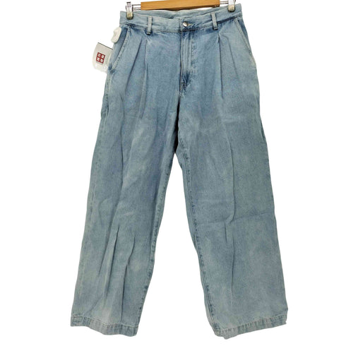 ウィム バイ リドム WYM LIDNM TUCK WIDE LOOSE DENIM メンズ JPN:M