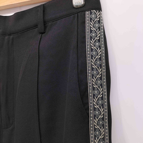 エルノロゼット Ellno Loset ジャガードライン フレア パンツ メンズ JPN:M