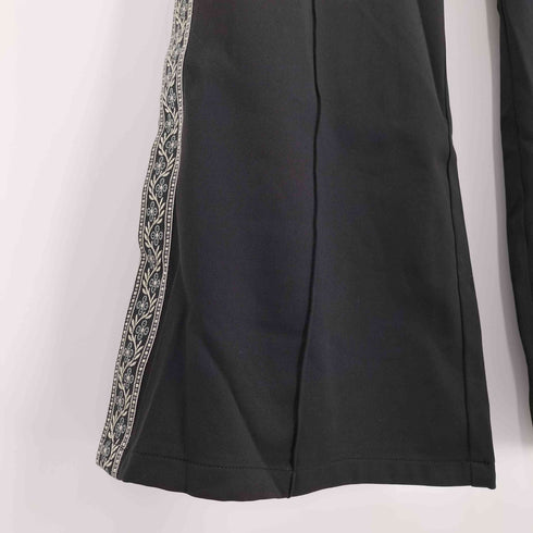 エルノロゼット Ellno Loset ジャガードライン フレア パンツ メンズ JPN:M