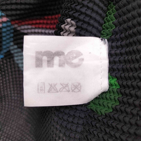 イッセイミヤケミー ISSEY MIYAKE me 総柄プリーツブラウス レディース