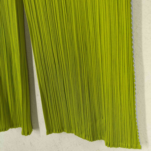 プリーツプリーズイッセイミヤケ PLEATS PLEASE ISSEY MIYAKE サイドラインプリーツパンツ レディース