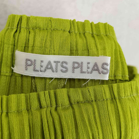 プリーツプリーズイッセイミヤケ PLEATS PLEASE ISSEY MIYAKE サイドラインプリーツパンツ レディース