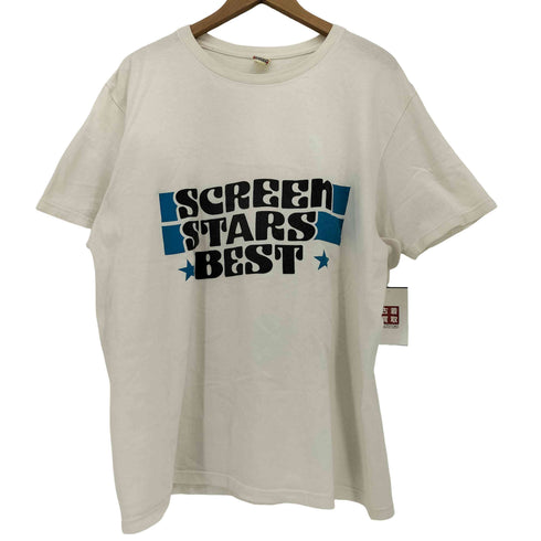 スクリーンスターズ SCREEN STARS 復刻タグ ロゴプリント S/S クルーネック Tシャツ メンズ import:L