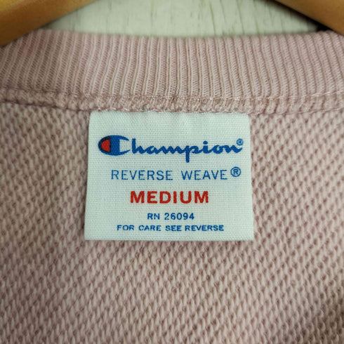 チャンピオン Champion REVERSE WEAVE 10oz FRENCH TERRY リバースウィーブ 10oz フレンチテリー クルーネックスウェット レディース JPN:M
