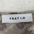 フレイアイディー FRAY I.D ウエストシャーリングプリントワンピース レディース JPN:1