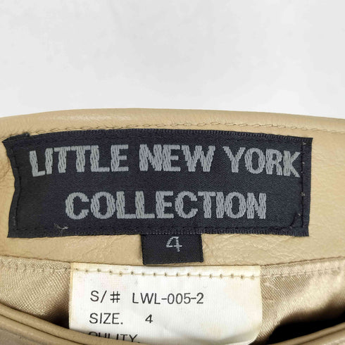 LITTLE NEW YORK COLLECTION レザースカート レディース 4