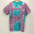リップル ripple 太陽 タイダイ S/S クルーネック Tシャツ メンズ import:L
