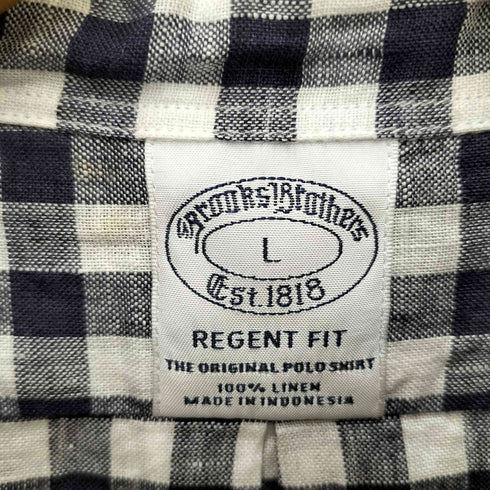 ブルックスブラザーズ BROOKS BROTHERS REGENT FIT ボタンダウンシャツ メンズ L