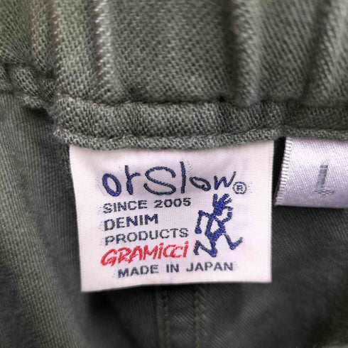 オアスロウ orSlow クライミングファティーグパンツ メンズ L