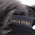 サガファーズ SAGA FURS ブルーフォックスファー カシミヤポンチョ レディース