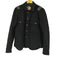 ディーゼルブラックゴールド DIESEL BLACK GOLD レザー使い ウールジャケット メンズ JPN:L