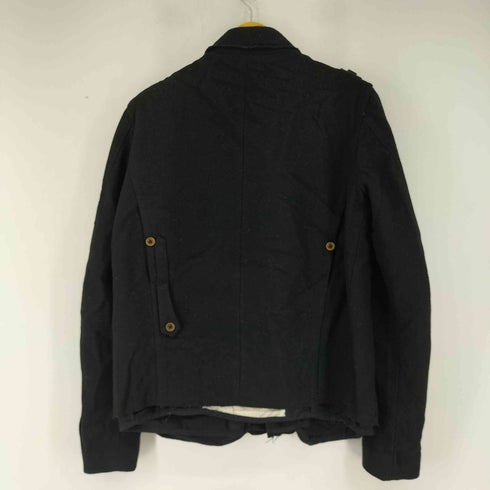 ディーゼルブラックゴールド DIESEL BLACK GOLD レザー使い ウールジャケット メンズ JPN:L