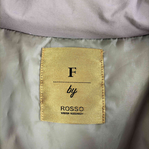 エフバイロッソアーバンリサーチ F by ROSSO URBAN RESEARCH グリーンダウンスタンドオーバーコート レディース 36