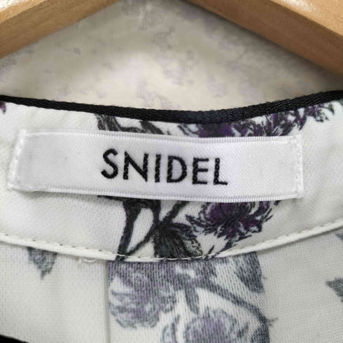 スナイデル snidel Sustainaウエストシャーリングプリーツワンピ レディース JPN:1