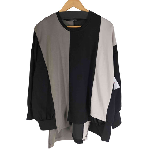 オズモーシス OSMOSIS 24AW 切替配色プルオーバー レディース ONE SIZE
